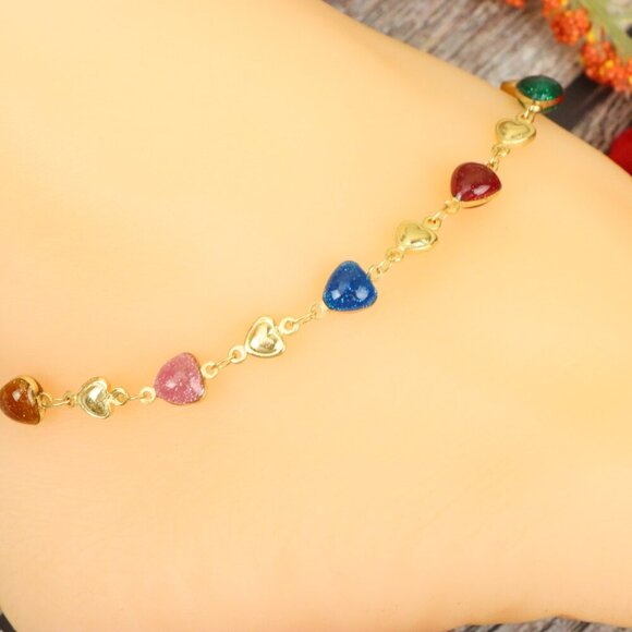 "Elegant Handmade Anklet – Delicate Jewelry for Women, MAR091850 - Picture 6 of 10